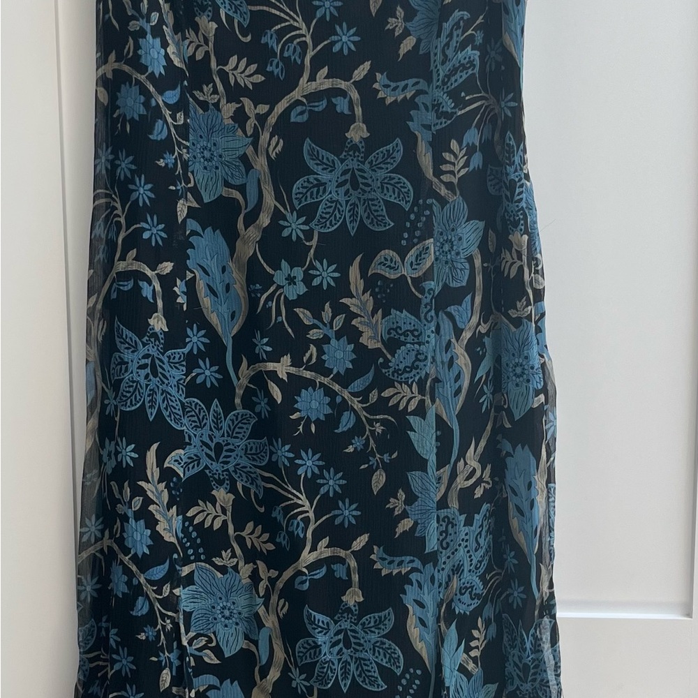 Charter Club Blue Midi Cocktail Skirt